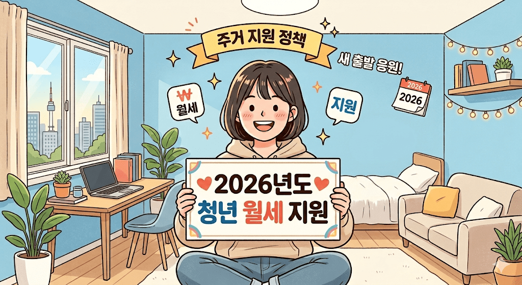 2026년 월 20만원 받는 청년 월세 지원 아직 신청 가능할까? image